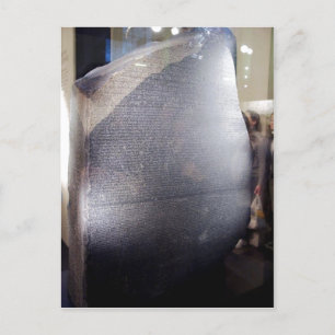 Beschreibung: The Rosetta Stone British Museum Sou Postkarte