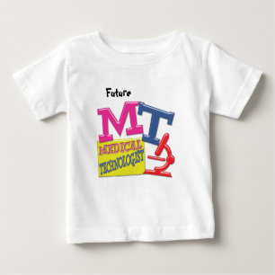 BESCHRIFTET WUNDERLICHES SPASS-AKRONYM M.Ü.S LABO BABY T-SHIRT