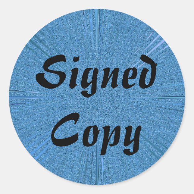 Beschriftte Kopie - Rundkleber (#1) Runder Aufkleber (Vorderseite)