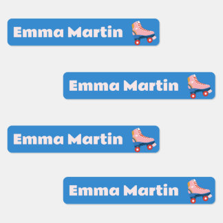 Beschriftungen für Pens auf der Haut - Roller Disc Etiketten