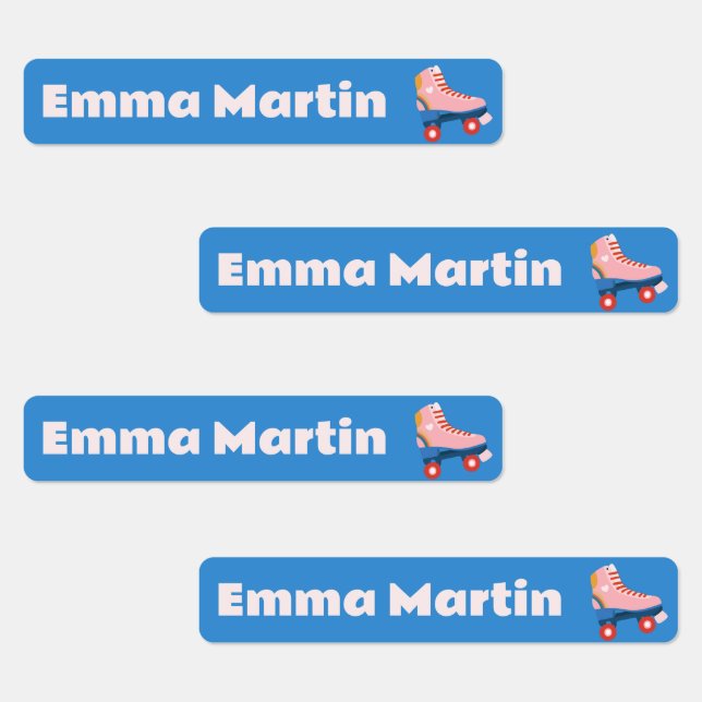 Beschriftungen für Pens auf der Haut - Roller Disc Etiketten (Gruppe)