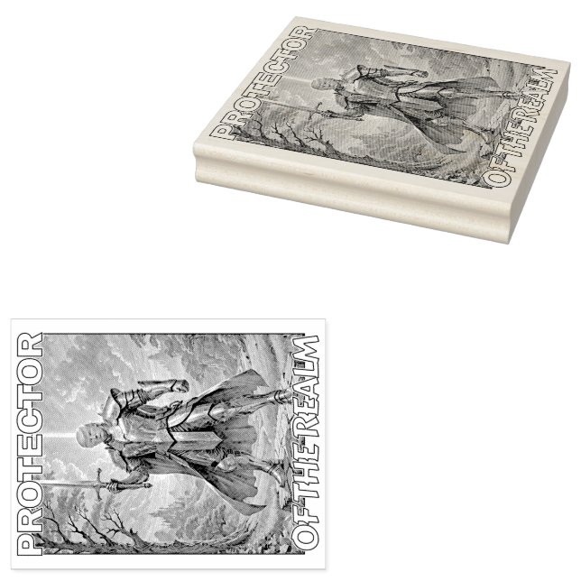 Beschützer des Reiches - Präsident Trump Gummistempel (Stempel)