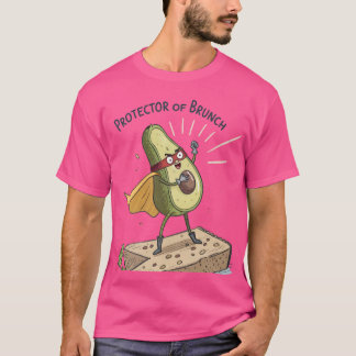 Beschützer von Brunch: Avocado Toast Titan T-Shirt