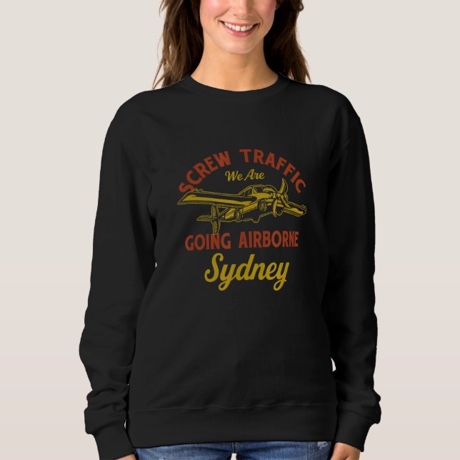 Beschwerdeabteilung Sydney Spaß Sweatshirt (Vorderseite)