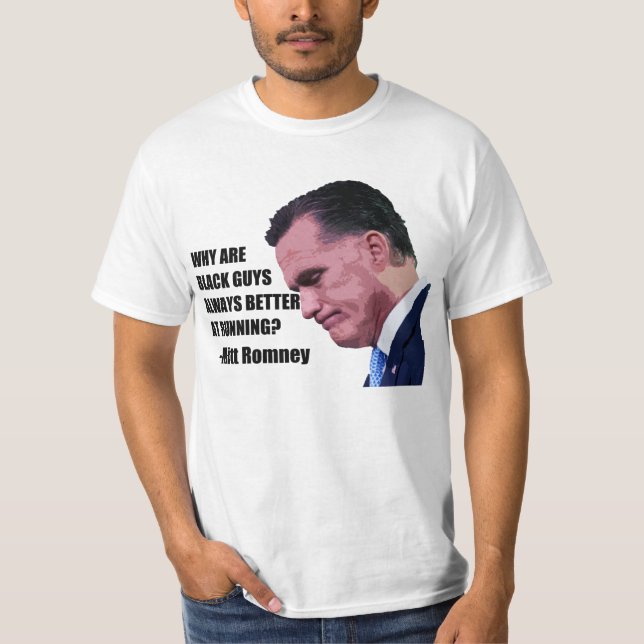 Beschwerender Mitt Romney T-Shirt (Vorderseite)