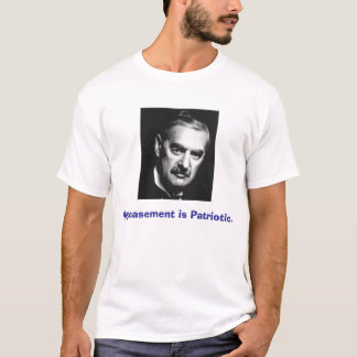Beschwichtigung ist patriotisch T-Shirt