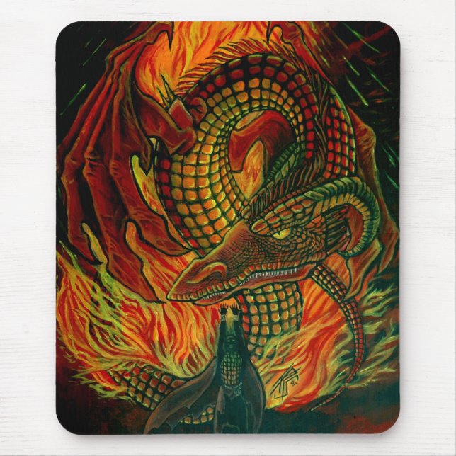 Beschwören Sie den Drachen DSC_0209 Mousepad (Vorne)