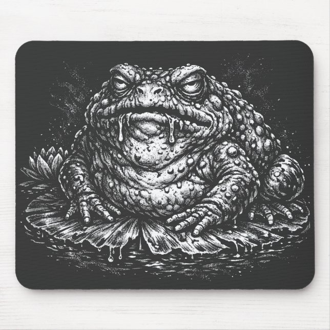 Beschworenes Krötensiegel von BurnsInHell Mousepad (Vorne)