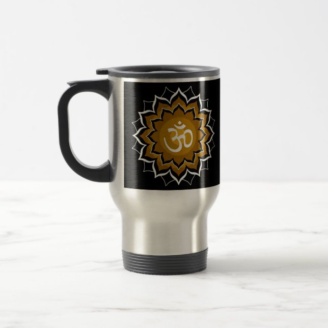 Beschwörungsformel Chakra, das eine geistige Reisebecher (Links)