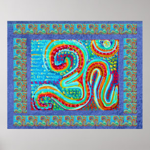 BESCHWÖRUNGSFORMEL:  OM 108mal heiliger Poster