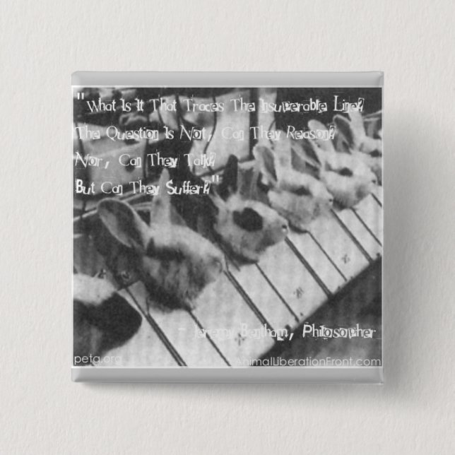 BESEITIGEN SIE VIVISECTIONS BUTTON (Vorderseite)