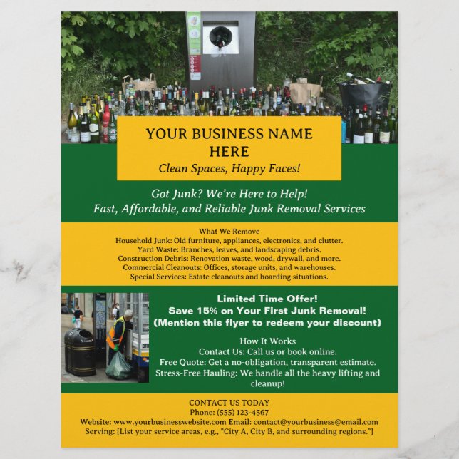 Beseitigung von Junk Flyer (Vorne)