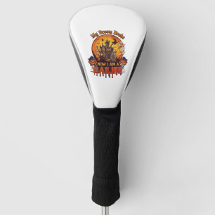 Besen brach Gerichtsvollzieher Halloween Geist Ger Golf Headcover