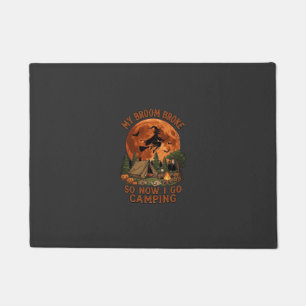 Besen brach Halloween Hexe Camping Zelt Lagerfeuer Fußmatte
