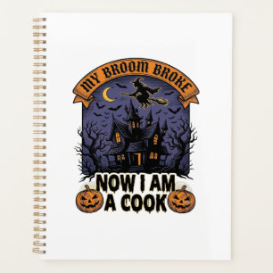 Besen Brach Hexe Halloween Koch Pun_1 Planer