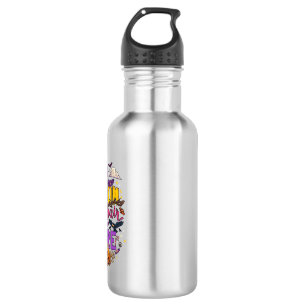 Besen Haar Dont Care Halloween Hexenhut Kürbis C Edelstahlflasche