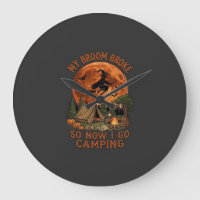 Besen kaputt Halloween Hexe Camping Zelt Lagerfeue