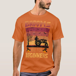 Besen sind für Anfänger Traktor Bauer PNG T-Shirt