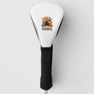 Besen Zerbrochener Barista Halloween Hexe Kaffee K Golf Headcover