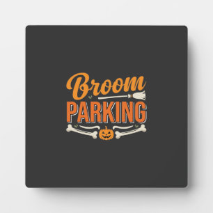 Besenginster-Parking-Halloween-Vektordesign_1 Fotoplatte