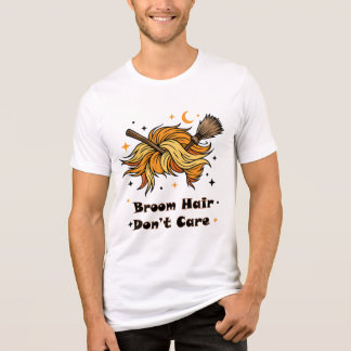 Besenkopf-Haare sind egal Lustiges Halloween-Desig Tri-Blend Shirt