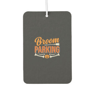 Besenparkplatz Halloween-Vektordesign_1 Autolufterfrischer