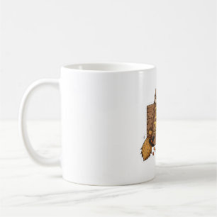 Besensparkplatz Lustiges Hexen-Halloween-Schild Ku Kaffeetasse