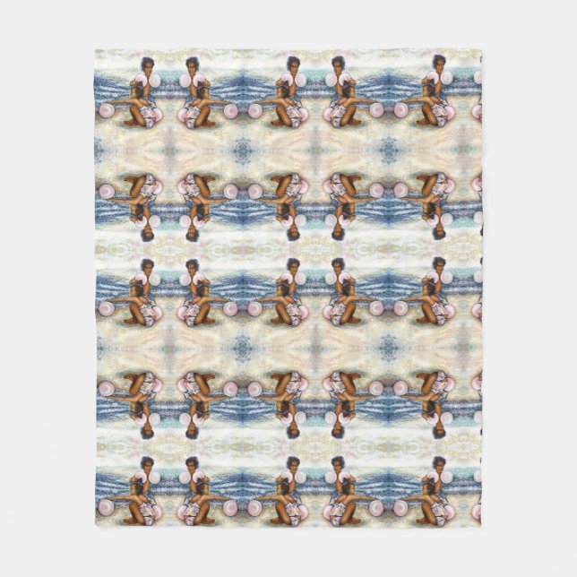 Besessen davon, das Unmögliche zu erobern Fleecedecke (Vorderseite)