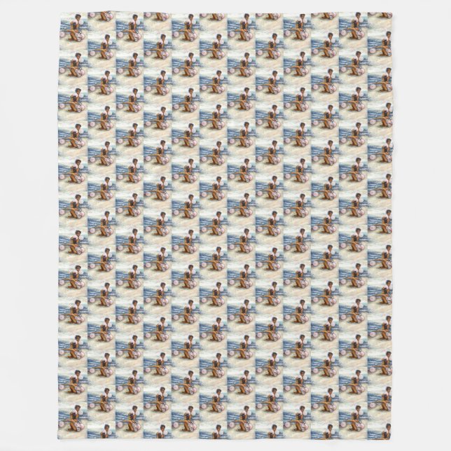 Besessen davon, das Unmögliche zu erobern Fleecedecke (Vorderseite)