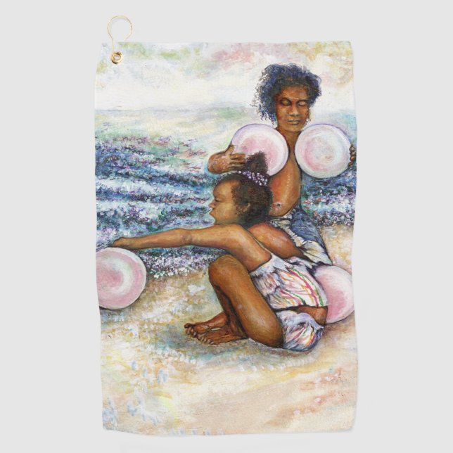 Besessen davon, das Unmögliche zu erobern Golfhandtuch (Vorderseite)