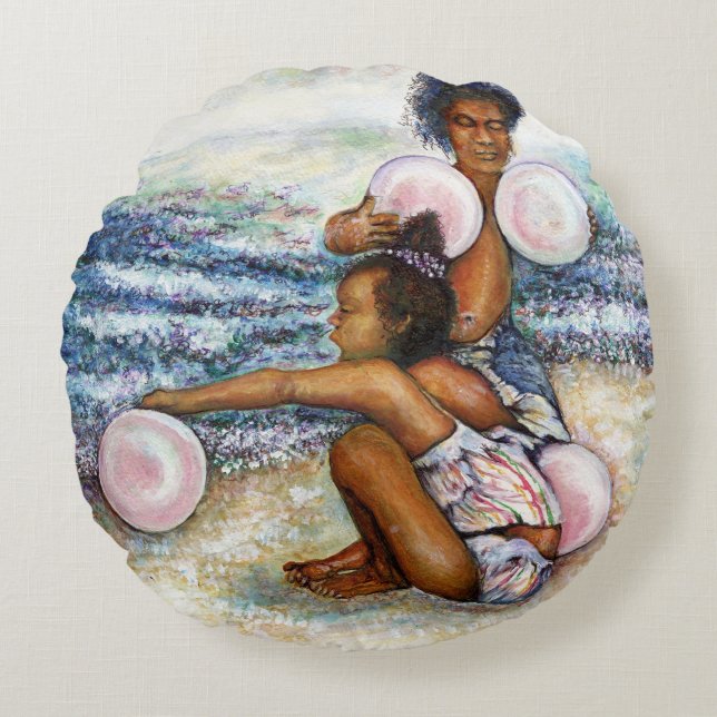 Besessen davon, das Unmögliche zu erobern Rundes Kissen (Vorderseite)