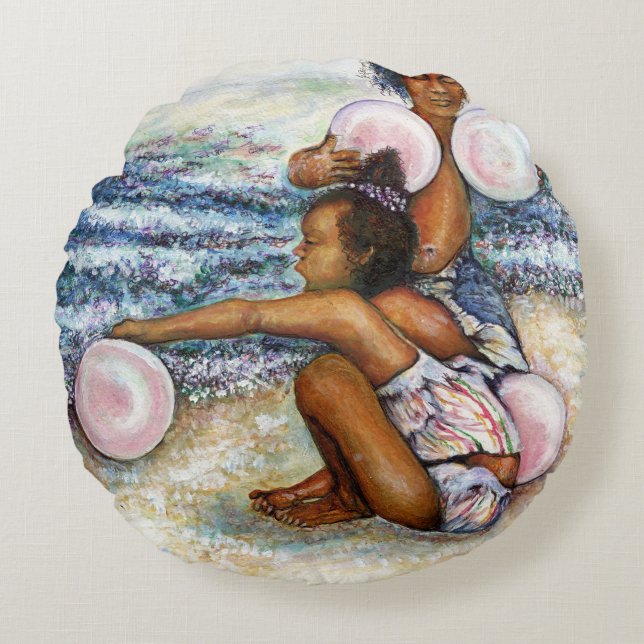 Besessen davon, das Unmögliche zu erobern Rundes Kissen (Vorderseite)