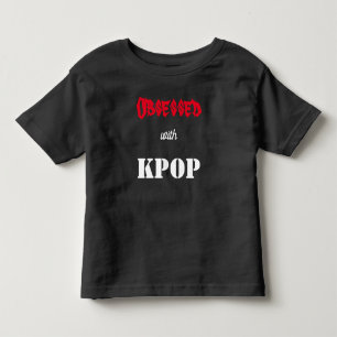 Besessen von KPOP Kleinkind T-Shirt