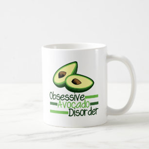 Besessene Avocado-Störungs-cooles Grün Tasse