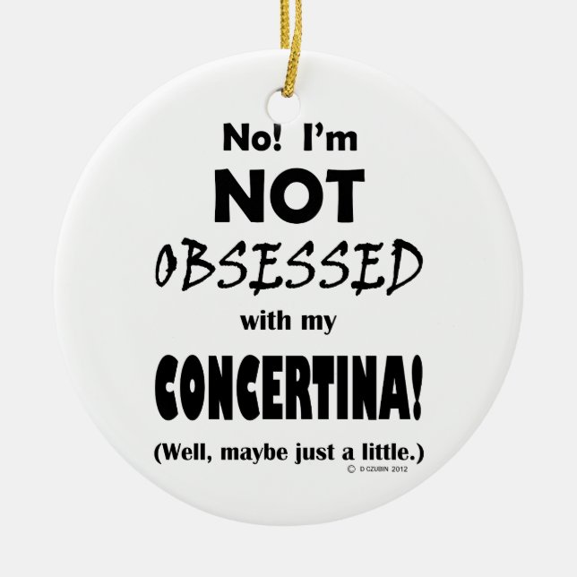 Besessene Concertina Keramikornament (Vorne)