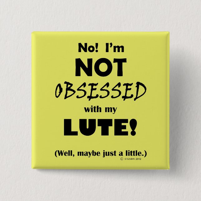 Besessene Lute Button (Vorderseite)