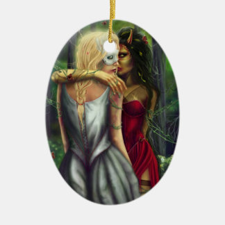 "Besessene" Verzierung Keramikornament