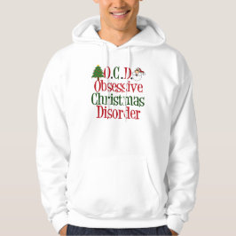 Besessene Weihnachtsstörungs-lustiges rotes Grün Hoodie
