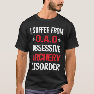 Besessener Bogenschütze Pfeil Pfeile Bogen T-Shirt