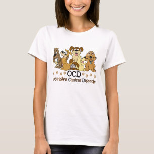 Besessener Hunde- Störungs-Hundeliebhaber T-Shirt