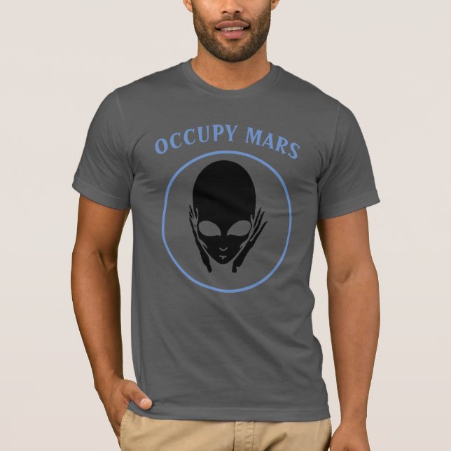Besetze Mars T-Shirt (Vorderseite)
