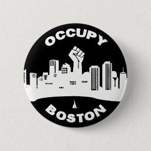 Besetzen Sie Boston Button
