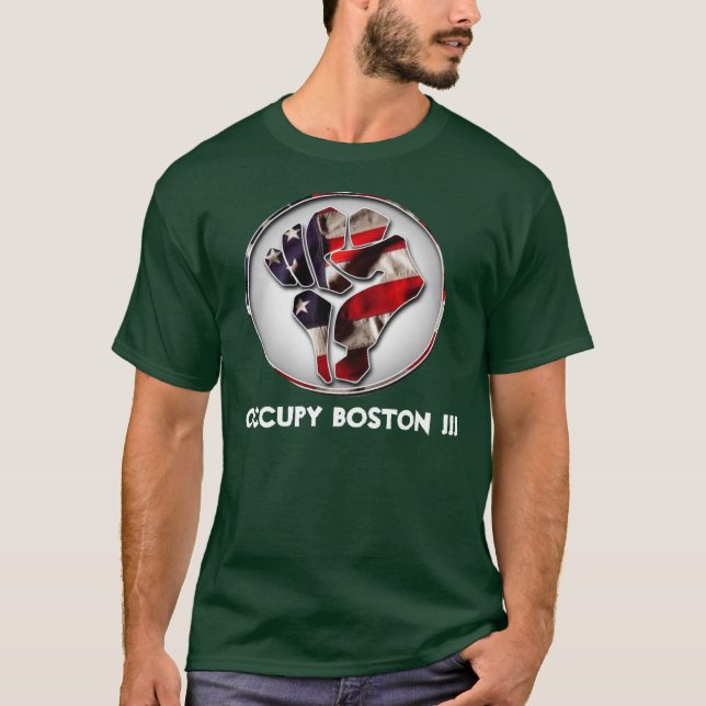 Besetzen Sie Boston T-Shirt (Vorderseite)