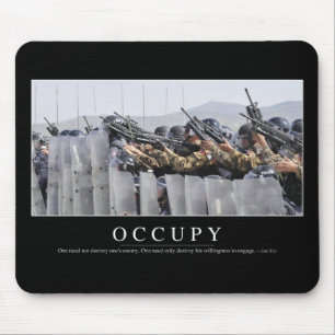 Besetzen Sie: Inspirierend Zitat Mousepad