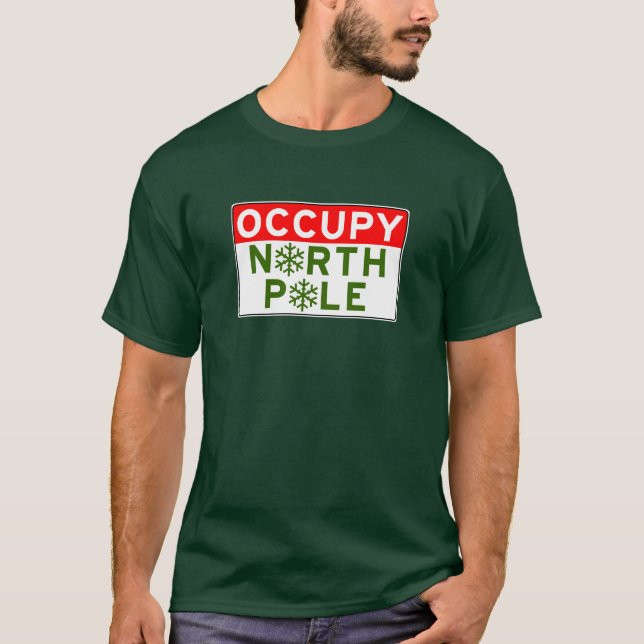 Besetzen Sie Nordpol T-Shirt (Vorderseite)