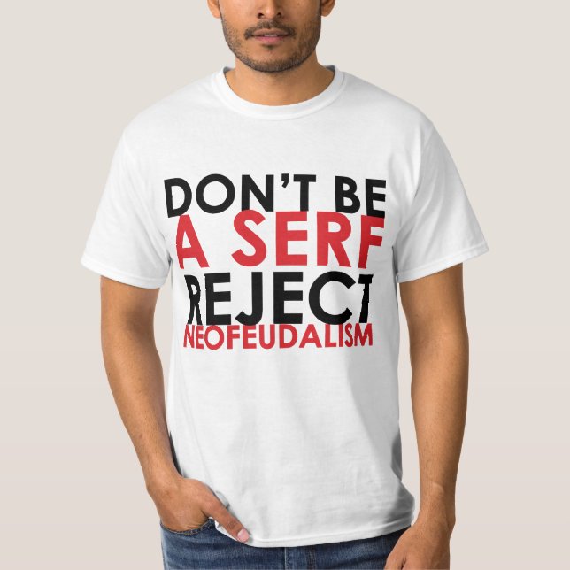 Besetzen Sie T - Shirt Santa Cruz Neofeudalism (Vorderseite)