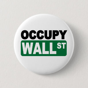 Besetzen Sie Wall Street Button