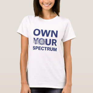 Besetzt das Spektrum – Autism Awareness Month Blau T-Shirt