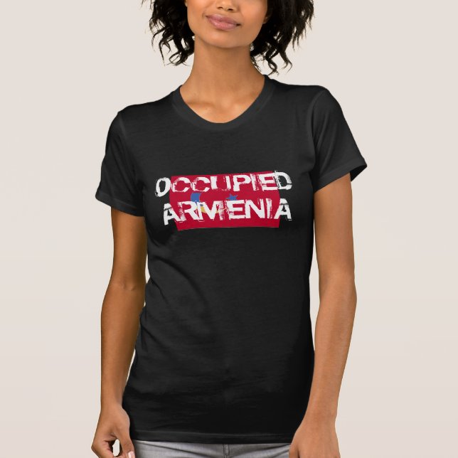 Besetztes Armenien-Shirt T-Shirt (Vorderseite)