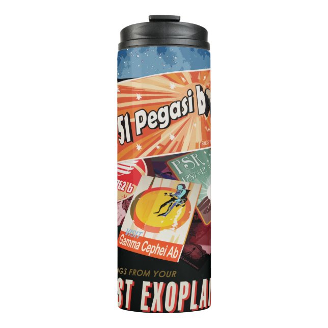 Besichtigen Sie das erste Exoplanet-System von auß Thermosbecher (Vorderseite)